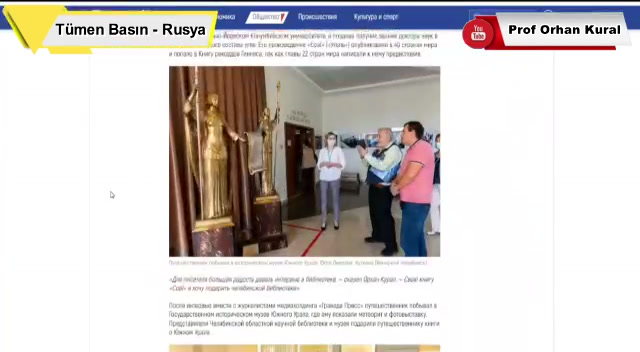 Orhan Kural Foreign Press Clipping #1